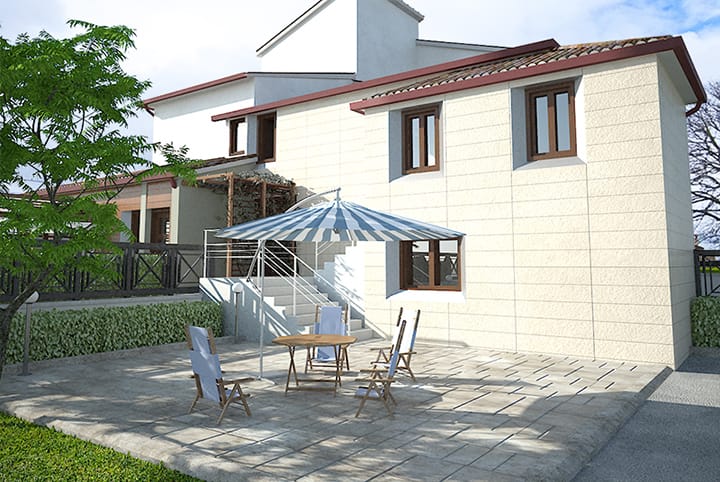 Appartamento in vendita a Tre Croci, Vetralla - Bilocale in Casale di Pietra con Giardino a Vetralla (Viterbo) – Str. Mazzacotto, Stazione per Roma a 100 m